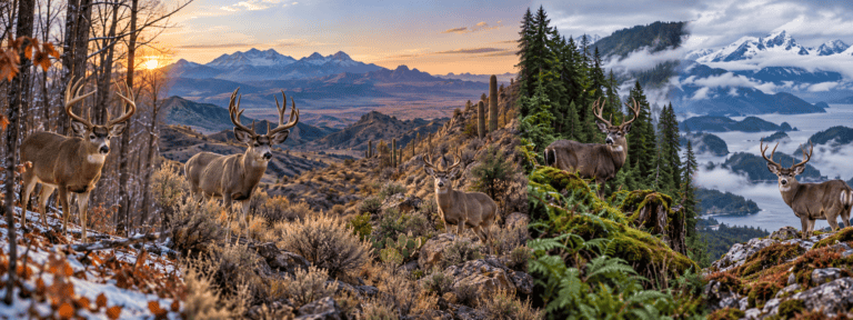 The Deer of America: Whitetails, Mule Deer, Coues & Blacktails